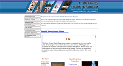 Desktop Screenshot of clarkhealth.net